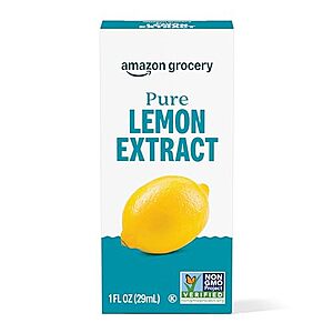 Select Accounts: 1-Oz Amazon Grocery Pure Lemon Extract $1.25 w/ S&S