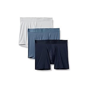3-Pk Amazon Essentials Men's Microfiber Boxer Briefs from $6 + Free S&H w/ Prime