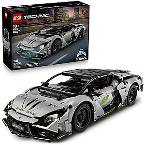 1135-Pc LEGO Technic Lamborghini Revuelto Super Sports Car Toy w/ Remote Control $152 + Free S&H