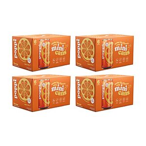 24-Pack 7.5-Oz poppi Prebiotic Soda (Orange)