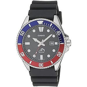 44mm Casio MDV106B Watch w/ Stainless Steel Case & Resin Band $53.95 + Free S&H
