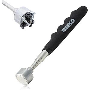 NEIKO 25-Lb Telescoping 7-30" Long Extendable Magnetic Pickup Tool