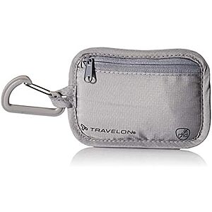 Travelon RFID Blocking Clip Stash Pouch (Gray)