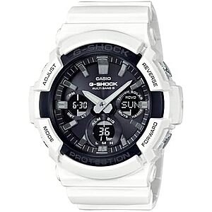 52mm Casio Men's G-Shock Solar Resin Watch (White) $108 + Free S&H