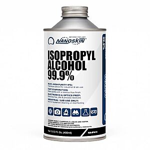 13.5-Oz Nanoskin 99.9% Isopropyl Alcohol for Industrial & Laboratory Use