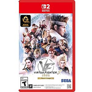 Virtua Fighter 5 R.E.V.O. World Stage: 30th Anniv. Ed. (Switch 2, Game-Key Card)