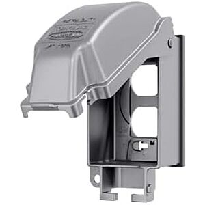TayMac RaynGuard 1-Gang Weatherproof In-Use Outlet Cover (Vertical) $9.35 +