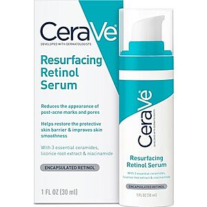 1-Oz CeraVe Resurfacing Retinol Serum $9.50 w/ S&S