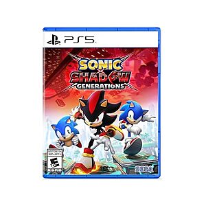 New Customers: Sonic X Shadow Generations (PS5/Xbox One/Series X or Switch) $1 + Free S&H w/ Prime