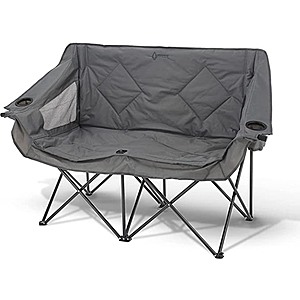 Arrowhead Outdoor Portable Folding Double Camping Loveseat Chair (3 Colors) $37 + Free S&H w/ Prime