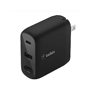 Woot! App: Belkin 45W PD Charger Dock w/ USB-A, USB-C & HDMI $25 + Free S&H w/ Prime