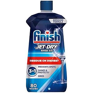 8.45-Oz Finish Jet-Dry Dishwasher Rinse Aid & Drying Agent $2.75 w/ S&S