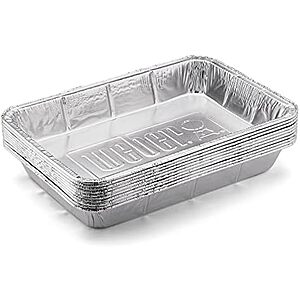10-Pack Weber Aluminum Drip Pan (Large)