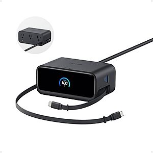 Anker Nano 7-in-1 up to 100W Charging Station (Black or White) $59.98 + Free S&H
