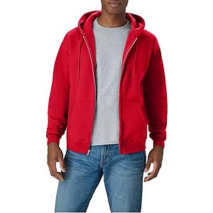Hanes Men's Full-Zip Eco-Smart Hoodie (Various Colors) from