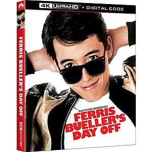 Ferris Bueller's Day Off (4K Ultra HD + Digital)