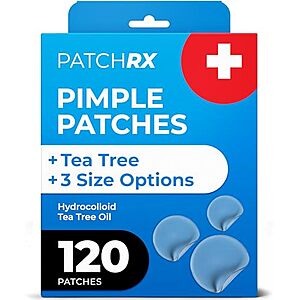 Select Accounts: 120-Ct PatchRx Pimple Patches for Face $4.20 w/ S&S