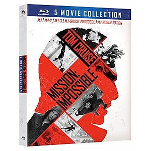 Mission: Impossible 5-Movie Collection (Blu-ray)
