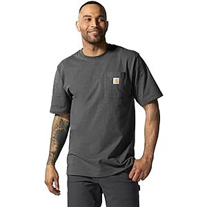 Carhartt Men's K87 Pocket T-Shirt (Carbon Heather)