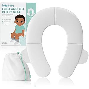 Frida Baby Fold-and-Go Portable Potty Seat for Toilet w/ Bag