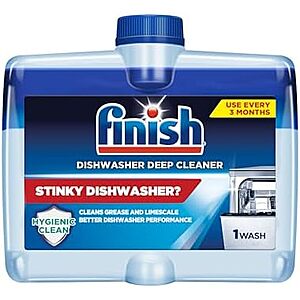 8.45-Oz Finish Dual Action Dishwasher Cleaner $2.75 w/ S&S