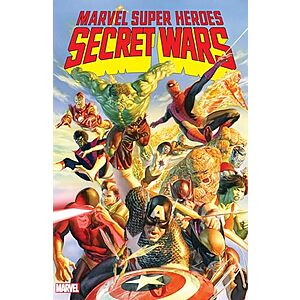 Marvel Super Heroes: Secret Wars Trade Paperback Comic Book (#1-12)