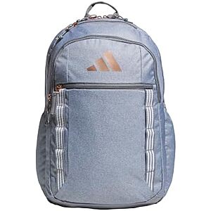 adidas Excel Athletic Laptop Bag Backpack for 15" Laptops (Twill Grey)