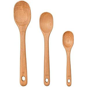 3-Pc OXO Good Grips Wooden Spoon Set