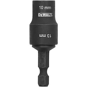 2-in-1 DeWalt Flextorq 10,13 mm x 2" Black Oxide Double-Ended Nut Driver