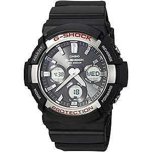 55mm Casio Men's G-Shock GAS100-1A Sport Watch $104.90 + Free S&H