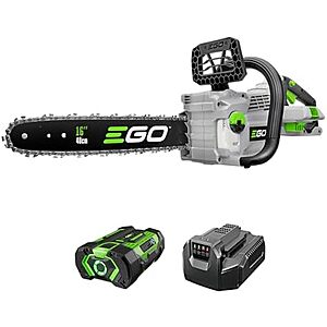 16" EGO POWER+ 56V Cordless Chain Saw + 2.5Ah Battery & Charger $195 + Free S&H