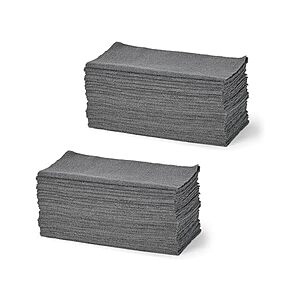 48-Pk Amazon Basics 12" x 12" Microfiber Cleaning Cloths $8 + Free S&H w/ Prime