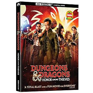 Dungeons & Dragons Honor Among Thieves (4K UHD + Digital)