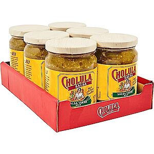6-Pk 12-Oz Cholula Salsa Verde (Mild) $11.05 w/ S&S