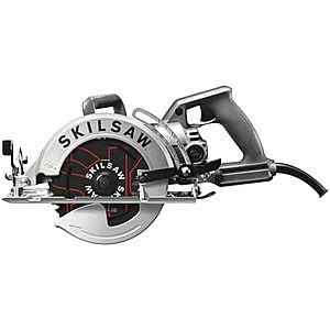 SKILSAW 15-Amp 7-1/4" Aluminum Worm Drive Circular Saw $117.50 + Free S&H