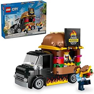 194-Pc LEGO City Burger Truck Toy Building Set (60404)