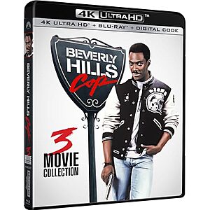 Beverly Hills Cop: 3-Movie Collection (4K Ultra HD + Blu-ray + Digital)