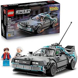 357-Pc LEGO Speed Champions: Back to the Future Time Machine Building Toy