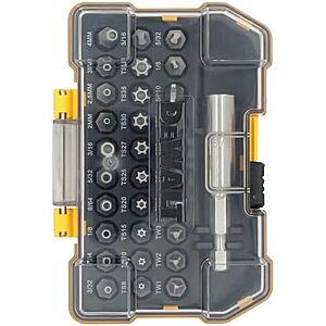 31-Pc DeWALT Security Screwdriver Bit Set w/ Storage Case