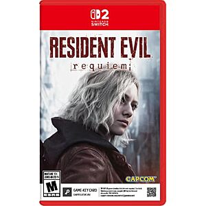 Resident Evil Requiem: Amazon Exclusive Edition w/ 2-Sided Poster (Switch 2) $50 + Free S/H