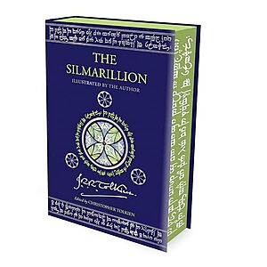 Prime Members: The Silmarillion: Illustrated by J.R.R. Tolkien (Hardcover Book) $29 + Free S&H