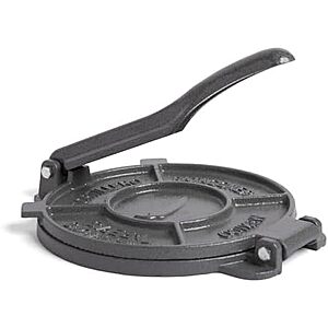 (Used/Like New) 8" Alpha Living Heavy Duty Cast Iron Empanada Press Tortilla Maker