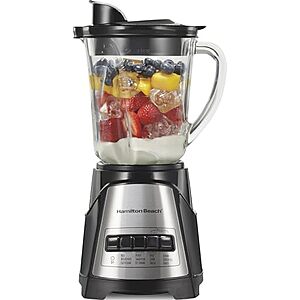 (Used/Like New) Hamilton Beach Power Elite Wave Action Blender w/ 40-Oz Glass Jar