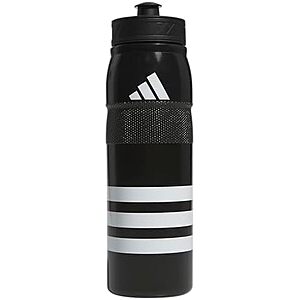 28-oz adidas Stadium Refillable Plastic Sport Water Bottle (black)
