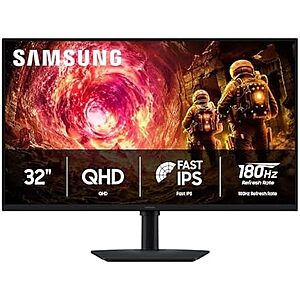 32″ Samsung Odyssey G5 G50F QHD 1440p 180Hz Gaming Monitor $200 + Free S/H