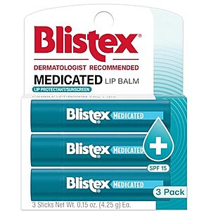 6-Count 0.15-Oz Blistex Medicated Lip Balm $4.60 w/ S&S