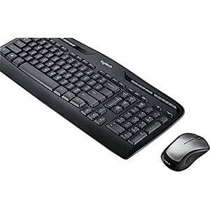 Resale - Like New: Logitech MK335 Full Size Wireless Keyboard Mouse Combo