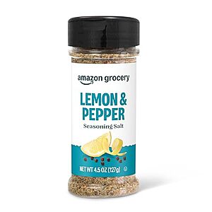 4.5-Oz Happy Belly Lemon Pepper Seasoning Salt $1.15 w/ Subscribe & Save