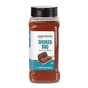 25-Oz Amazon Grocery Smoked BBQ Rub $5.10 or Less w/ S&S