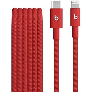 5' Beats USB-C to Lightning Woven Cable (3 Colors)